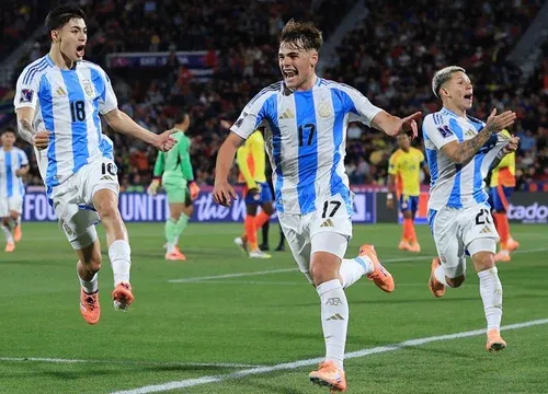 mateo silvetti gol argentina colombia sub 20