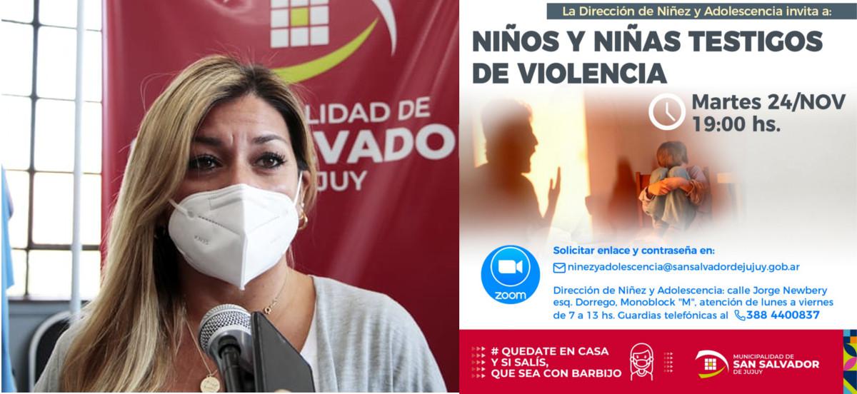 BRINDARAN CHARLA VIRTUAL SOBRE NIÑOS Y NIÑAS TESTIGOS DE VIOLENCIA