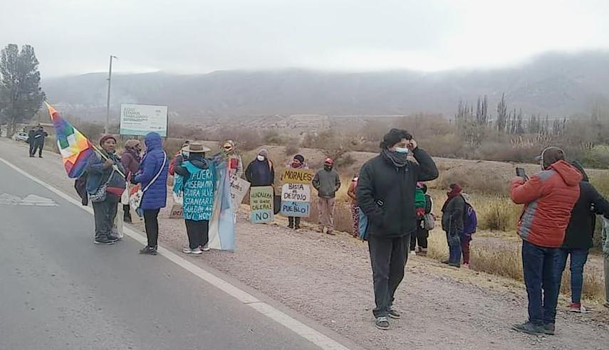 protesta comunidades uquia