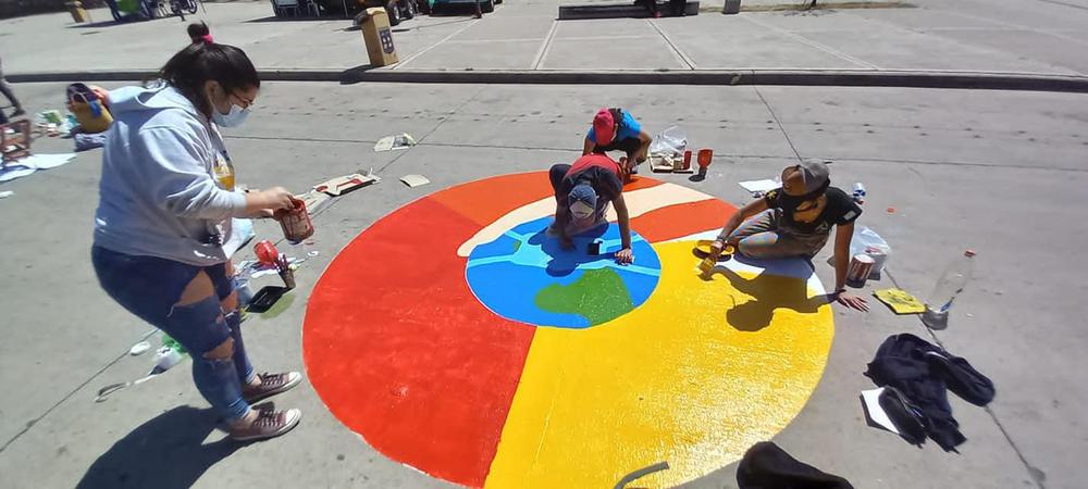 pintada estudiantil1