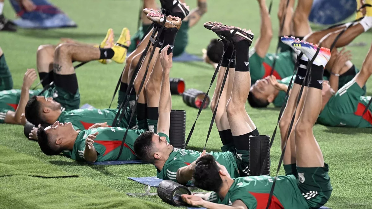 MUNDIAL MEXICO ENTRENAMIENTO
