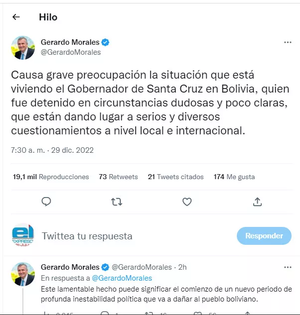 morales twitter bolivia