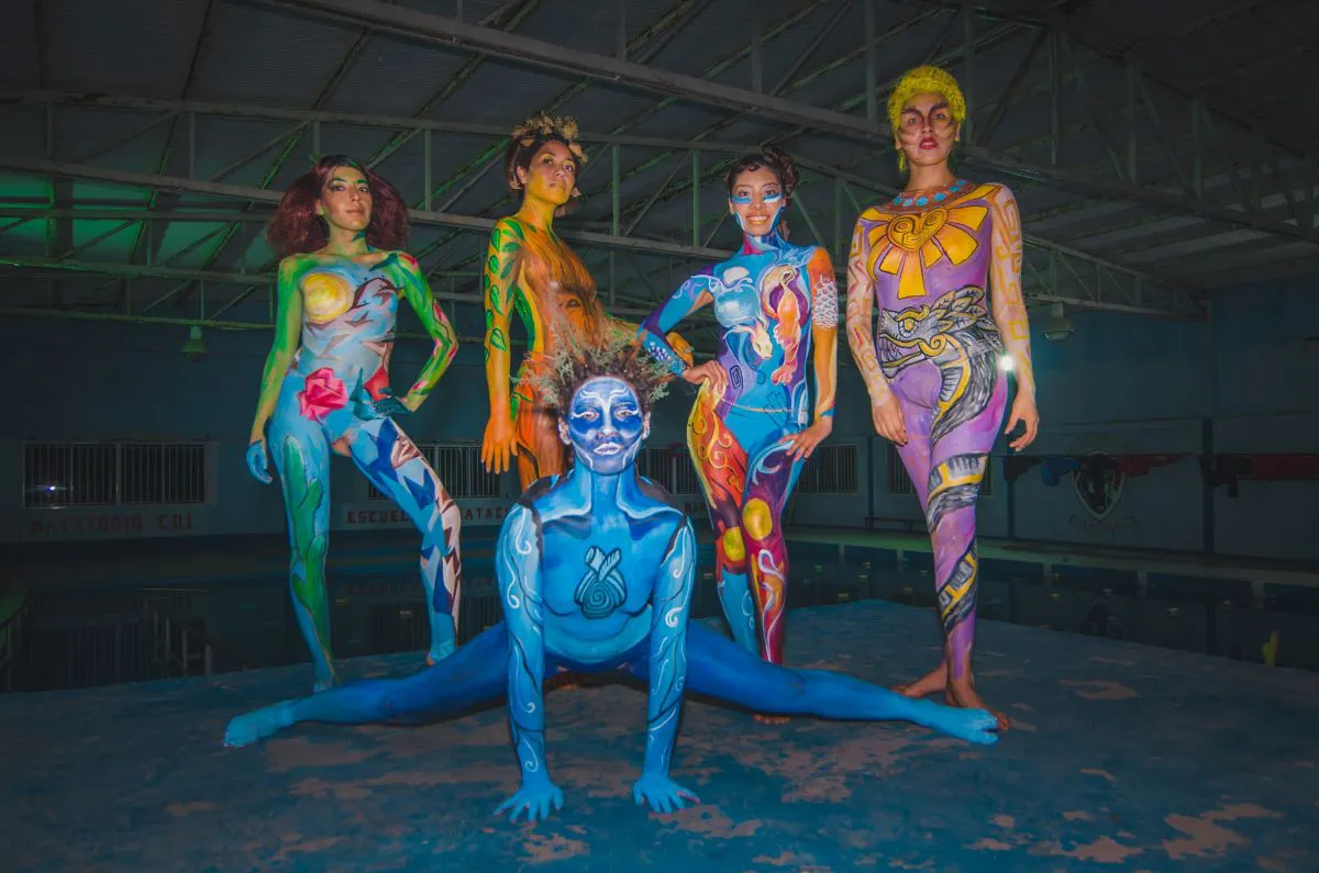 Body paint Jujuy 1