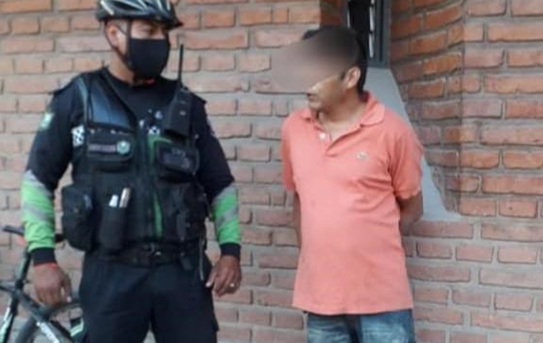 golpeador detenido