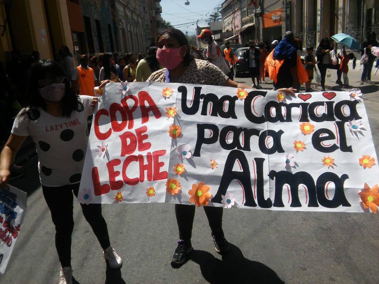 protesta niños desarrollo social5