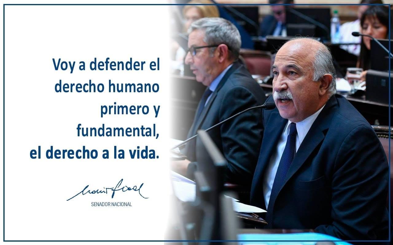 Mario Fiad y su voto sobre el aborto