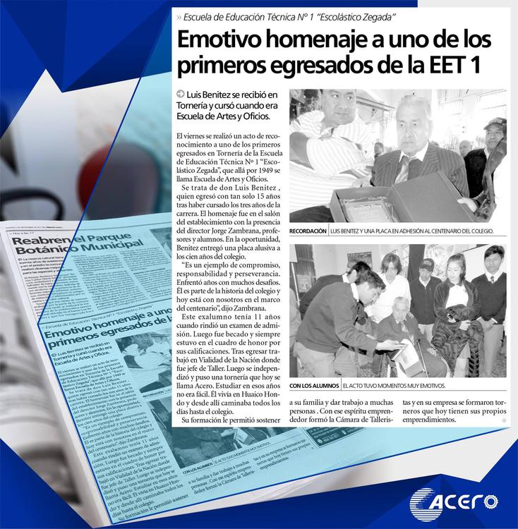 alfredo benitez homenaje