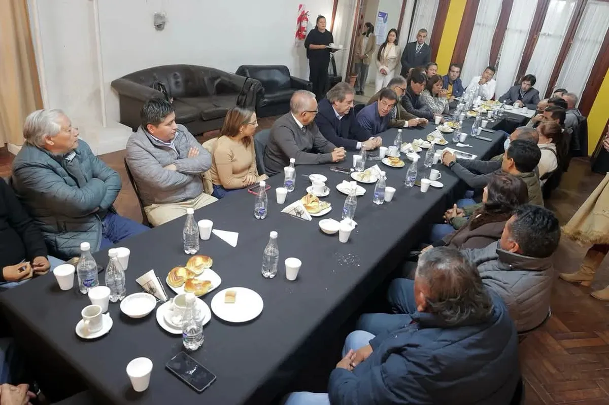 reunion intendentes sadir coparticipacion municipal