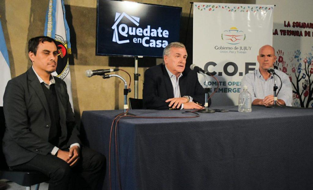 Morales con Omar Gutiérrez y Ekel Meyer