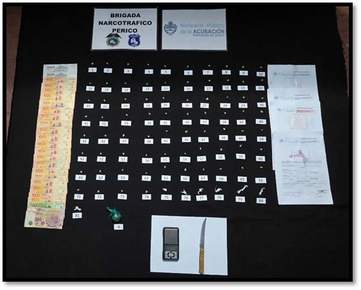 DROGA SECUESTRADA PUNTOS DE VENTA