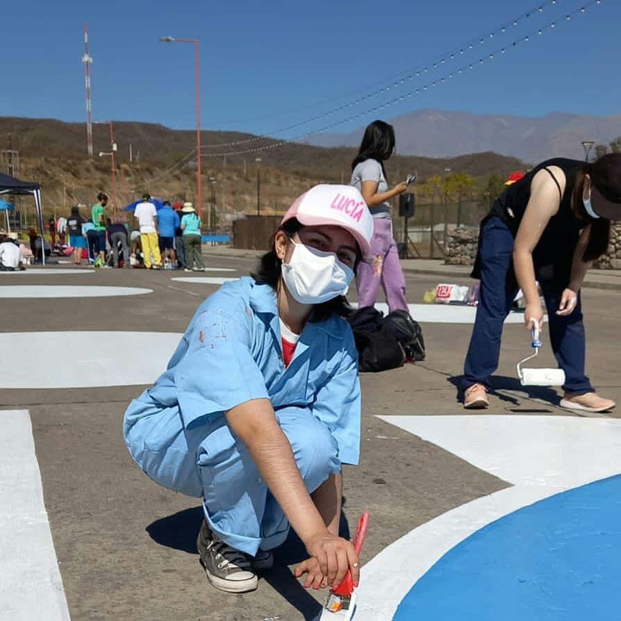 pintada estudiantil3