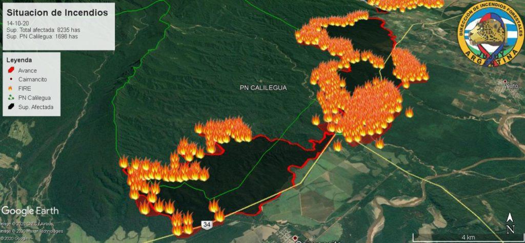 situacion incendios