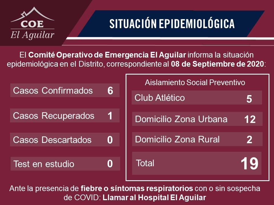 situacion epidemniologica el aguilar