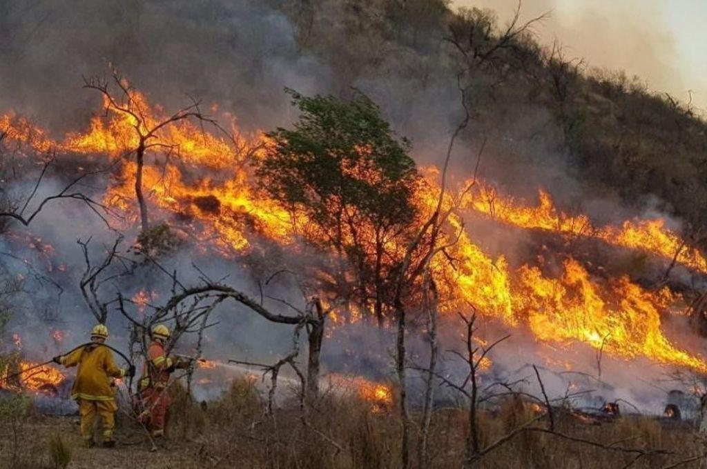 el maldito incendio forestal jujuy