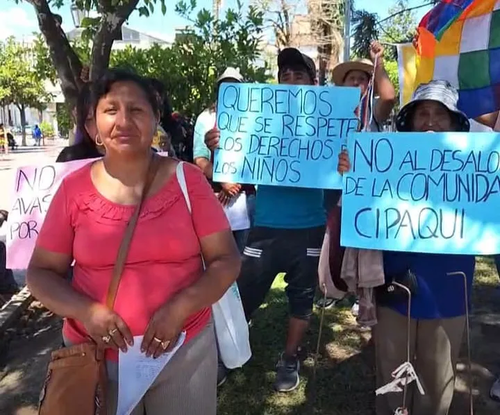 comunidad cipaqui desalojo purmamarca