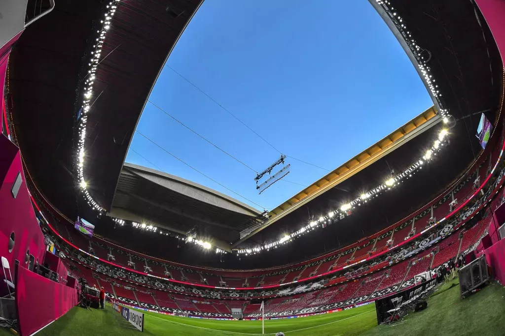 Imagen del estadio inaugural del Mundial de Qatar, Al Bayt