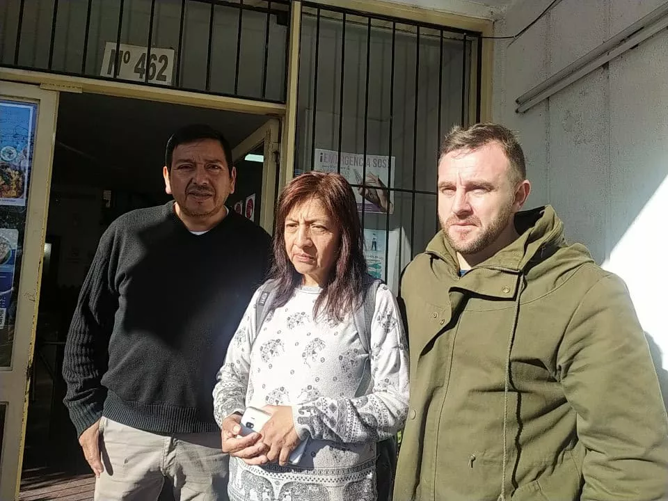 caso iara, padres y abogado palmieri