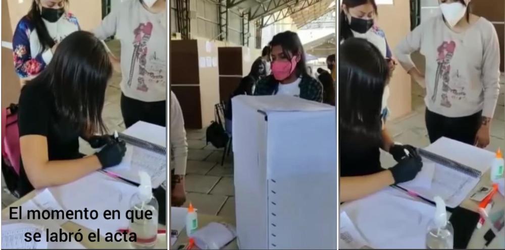 elecciones unju voto cadena