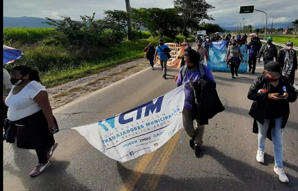 marcha seom suspendida