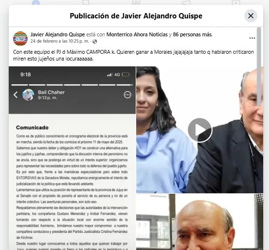 javier quispe leila rivarola