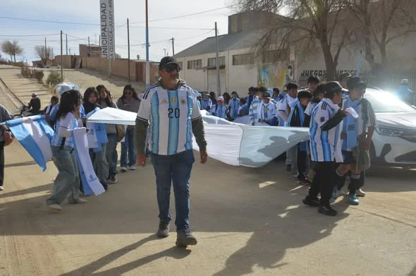 la quiaca banderazo argentina