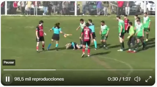 agresion arbitro