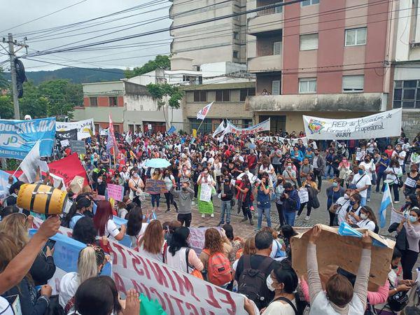 marcha docentes autoconvocados