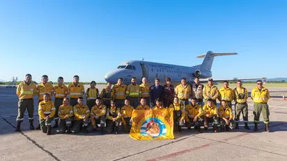 Brigadistas jujeños incendios forestales 2