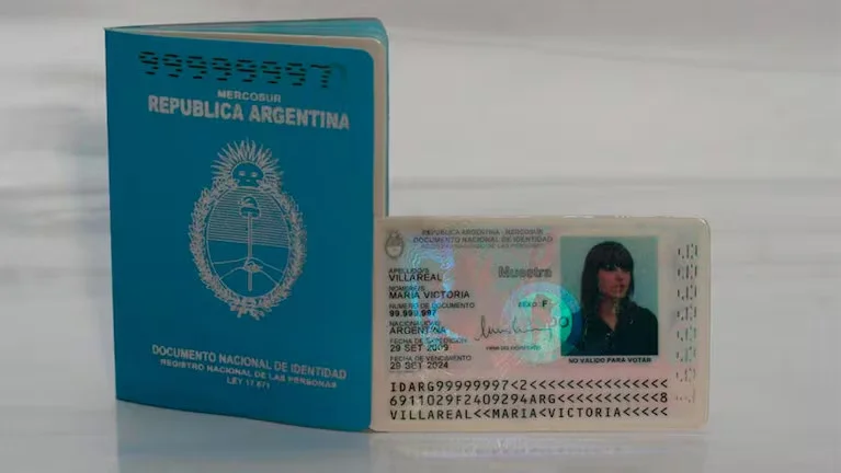 DNI LIBRETA CELESTE