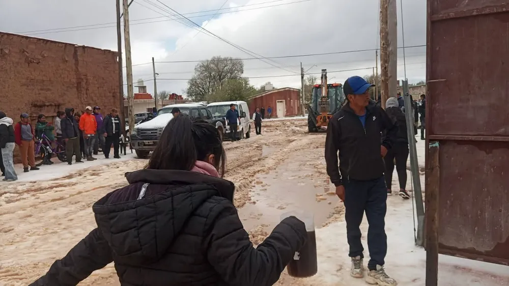 granizada en abra pampa
