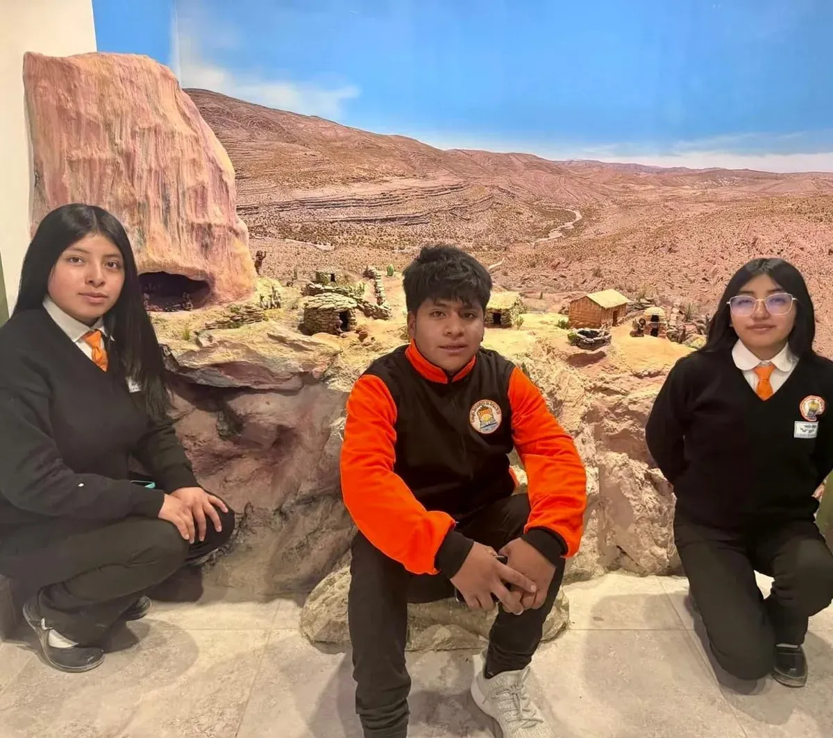 estudiantes casira maquetas