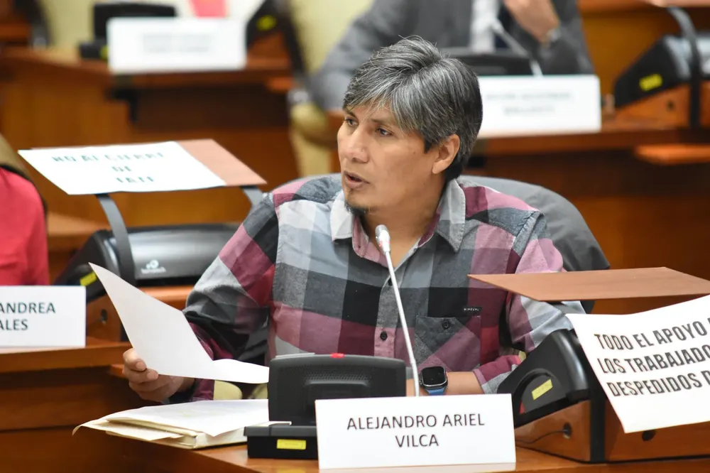 2da sesion legislatura alejandro vilca