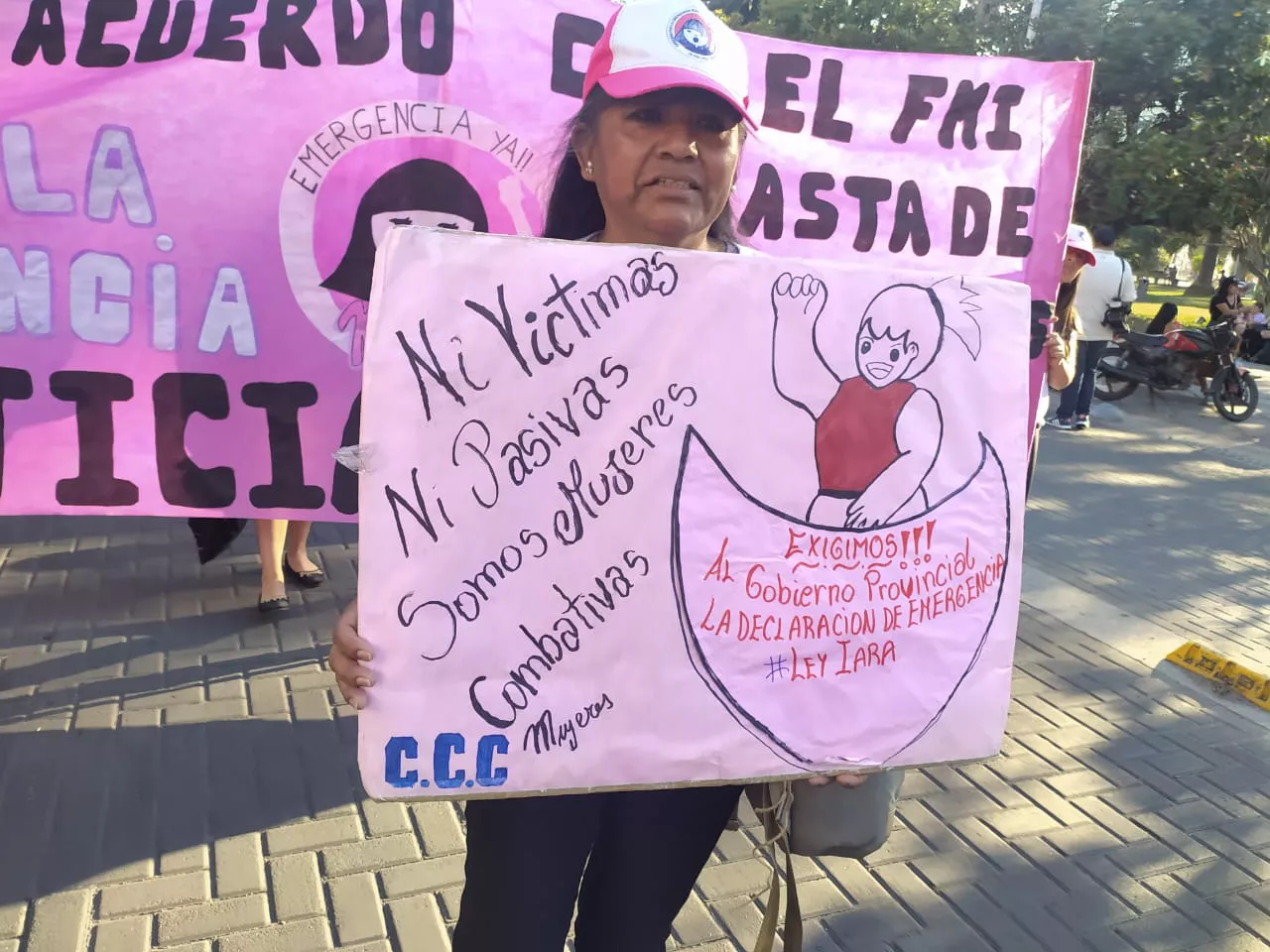 MARCHA MUJERES NO VIOLENCIA