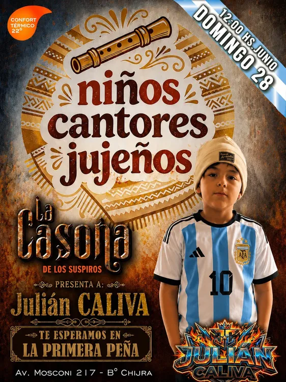 niños cantores jujeños julian