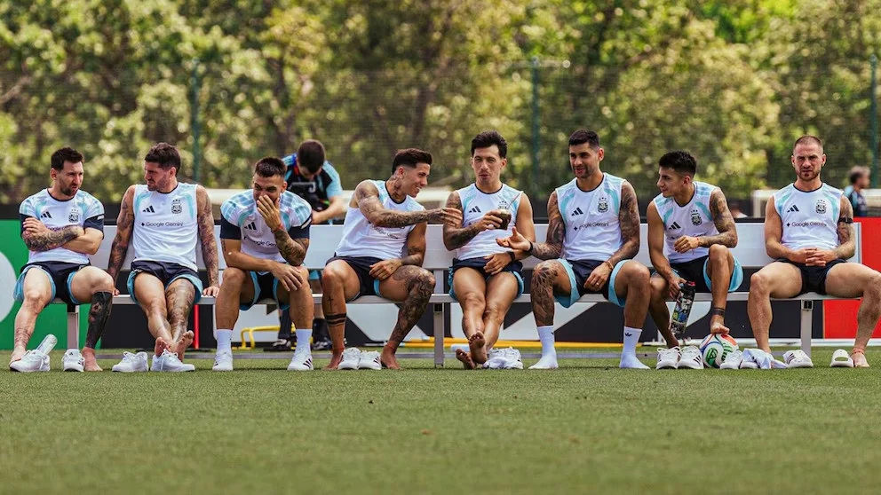 seleccion argentina entrenamientos