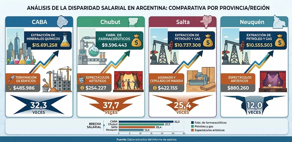 salarios region