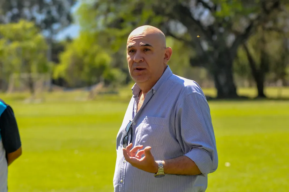 fredy morales presidente de gimnasia y esgrima