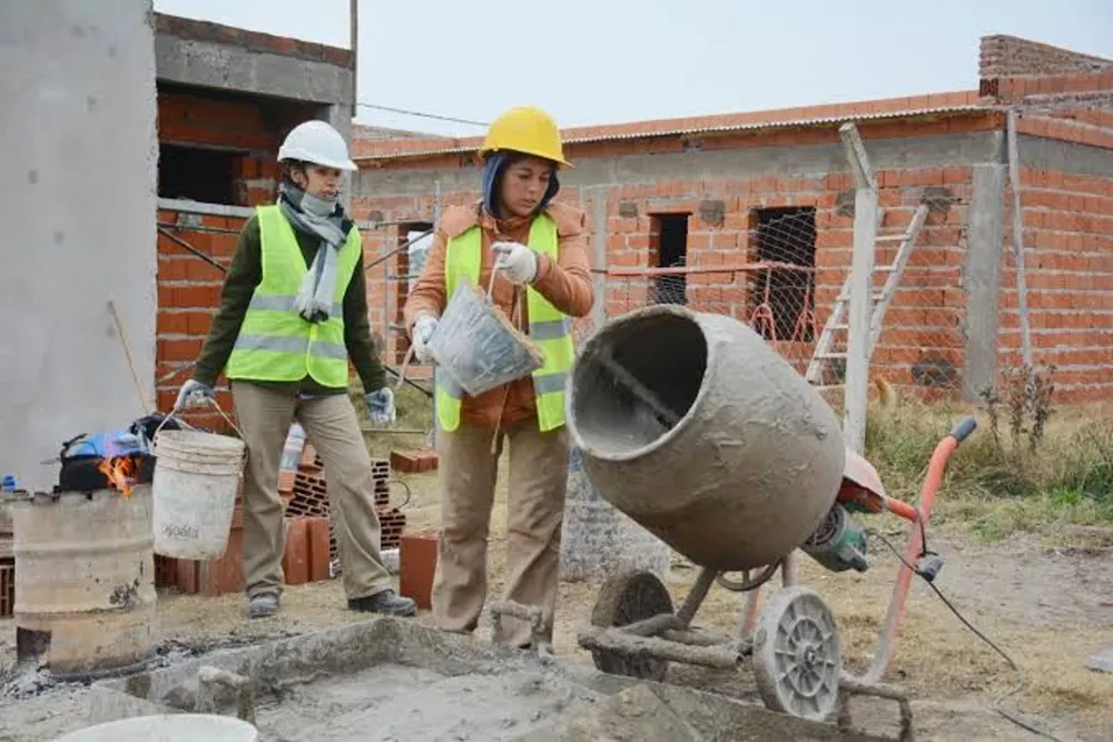 mujeres construccion obras