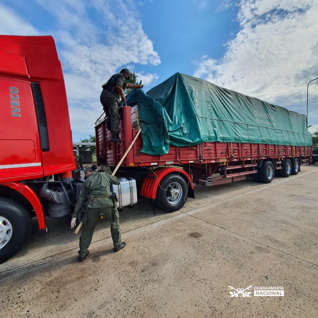 camion control gendarmeria