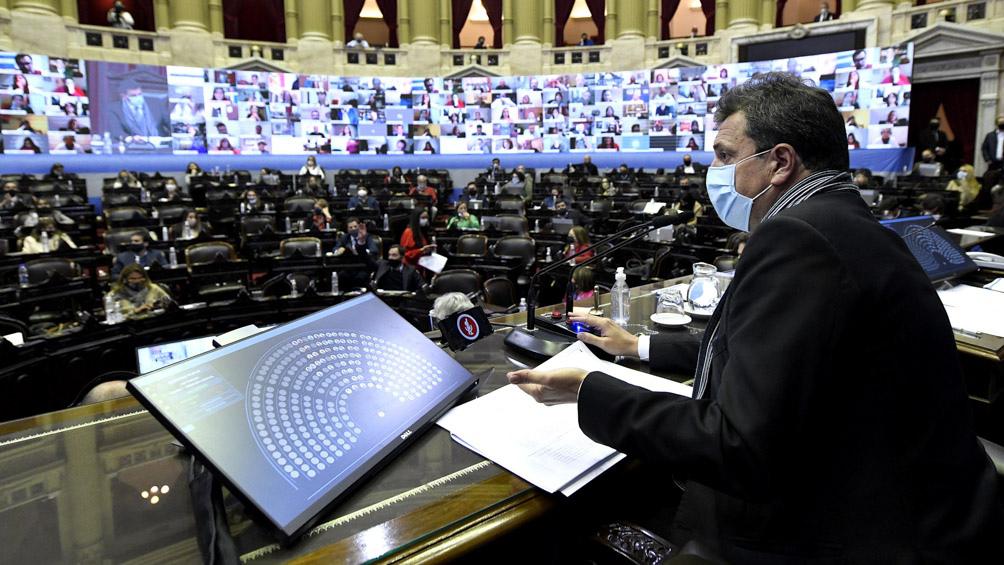 sesion diputados nacionales sabado