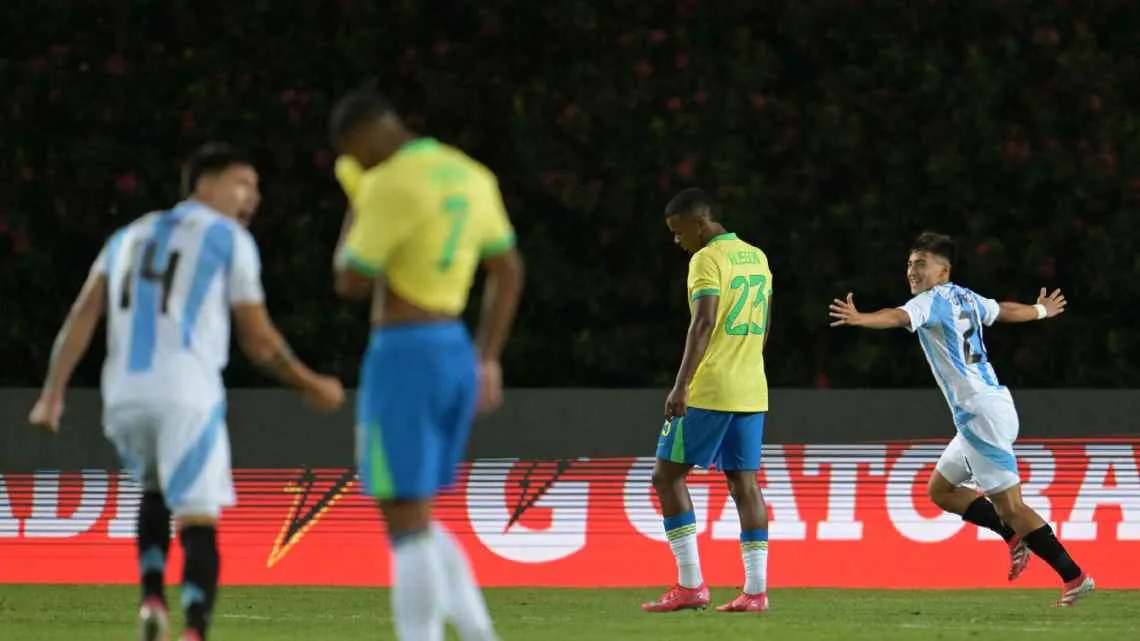 Sudamericano sub 20 Argentina brasil