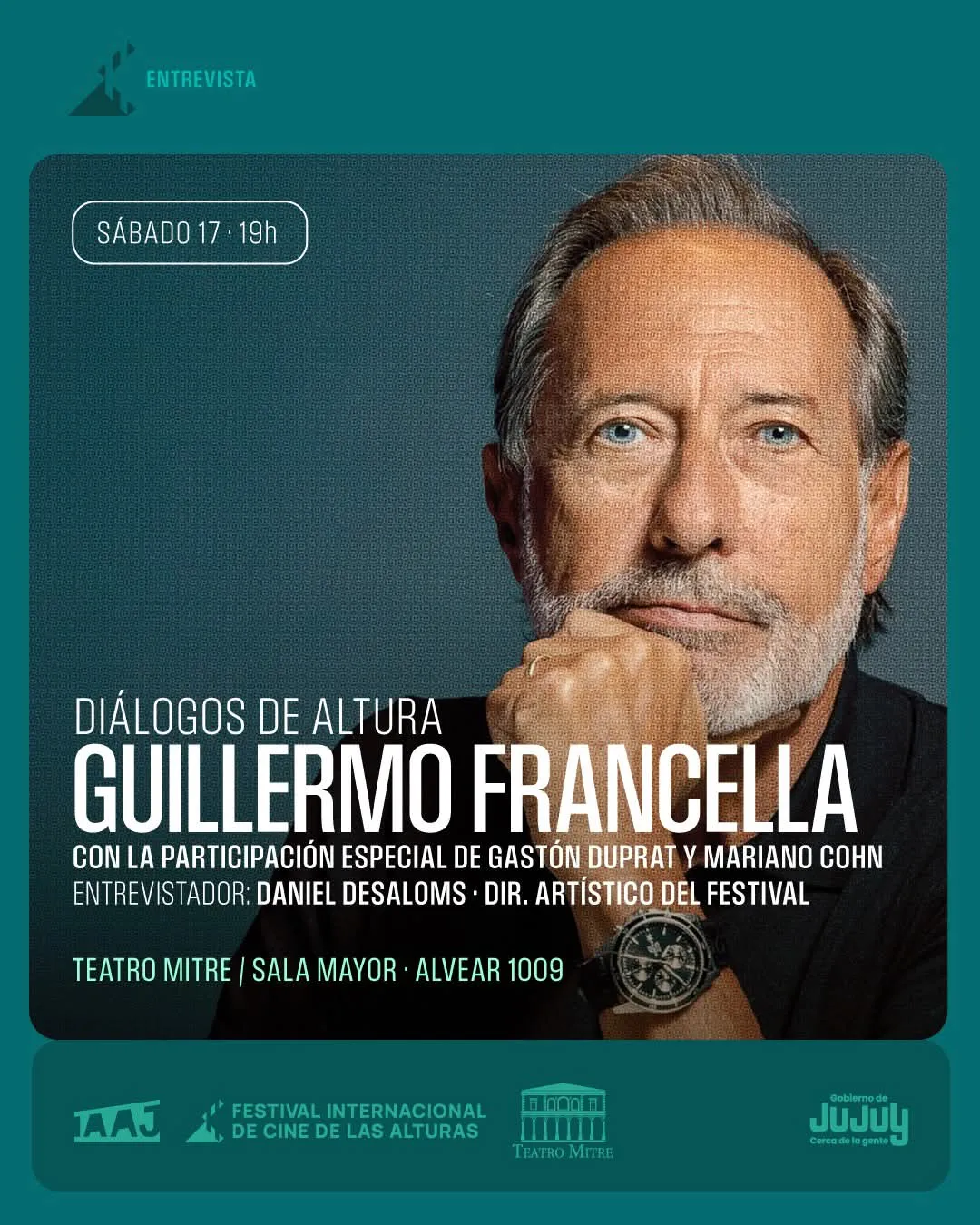 guillermo francella cine de las alturas