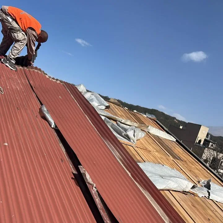 escuela afectada viento norte