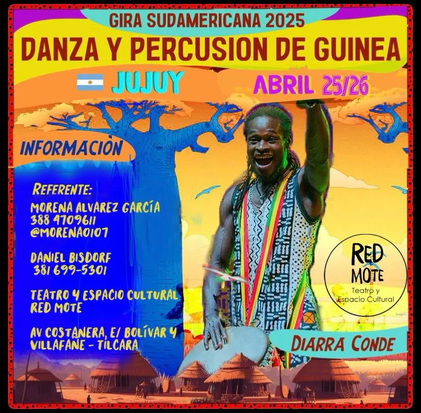 danza y percusión de guinea