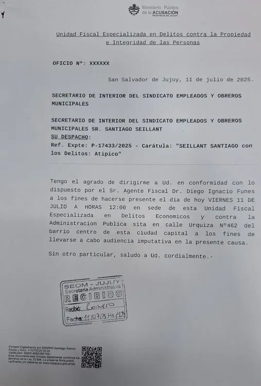 notificacion seillante