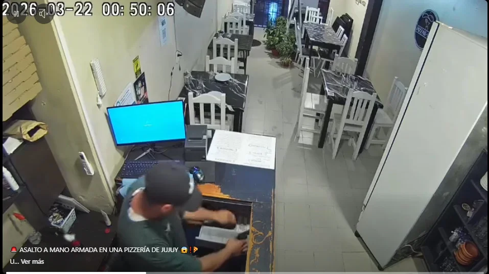 ASALTO MANO ARMADA PIZZERIA