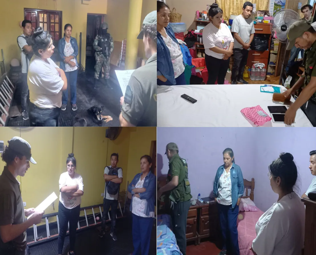 liquitay allanamientoTriunvirato 570, Barrio Coronel Arias