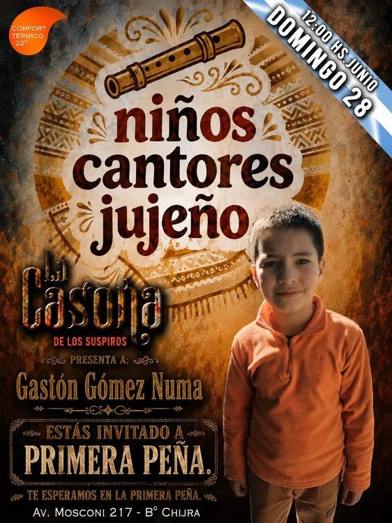 niños cantores jujeños gaston