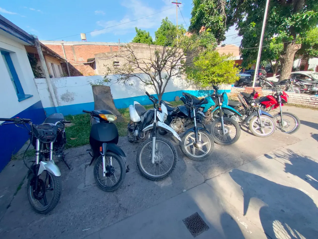 Motocicletas robadas aguas calientes