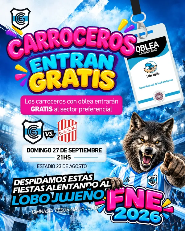 carroceros entran gratis